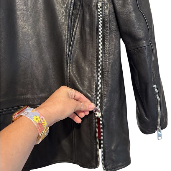 Zadig & Voltaire Biker Leather Jacket - Picture 5 of 11